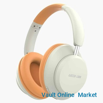 Green Lion Santiago Wireless Headphone Safe Noise Cancelling Wireless Headphones 15H Battery, 85dB Volume Limit, Foldable Design Powerful Sound, Active Noise Cancellation -Multicolor