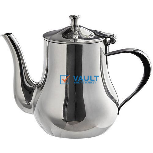32 Oz Stainless Steel Tea Pot - Silver