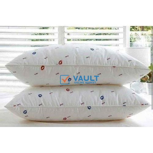Grace Foam Pair Of High Quality Fiber Pillows – Print May Vary