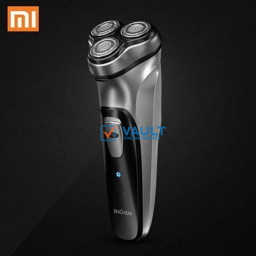 ENCHEN Blackstone Electric Shaver Multipurpose Rechargeable Beard Smoother Shaver - Black/Silver