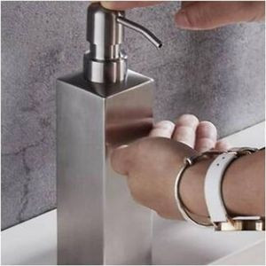 Reusable Metal Soap Dispenser Liquid Pump Kitchen Sink