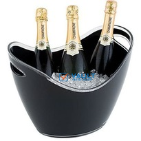 Co-Rect Acrylic 6 Bottle Champagne,Wine Ice Bucket