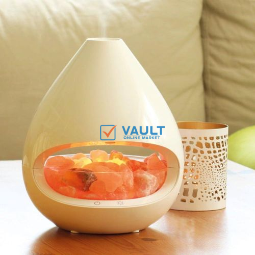 LED Simulated Flame Effect Ultrasonic Air Humidifier