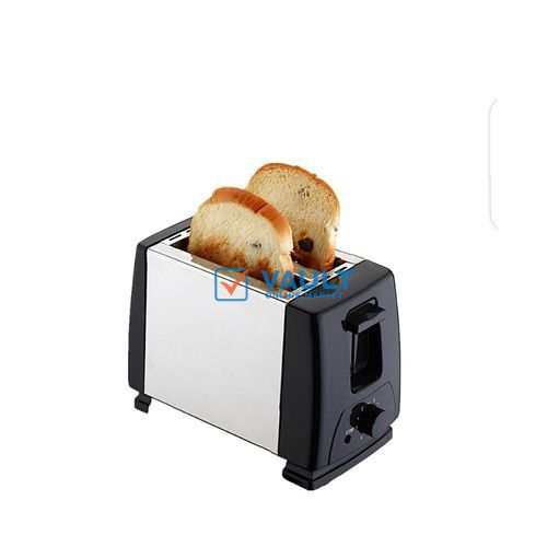 Electric Automatic 2 Slice Bread Toaster Silver