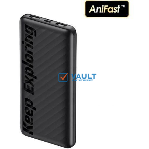 Oraimo 10000mAh 2.4A Max Fast Charging Portable Power Bank - Multicolor