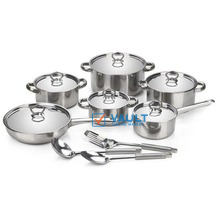 Stainless Steel Saucepans Pots Cookware Set