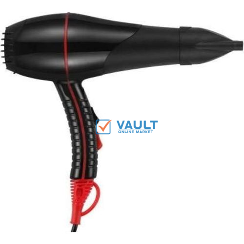 Professional Electric Hair Dryer - Black