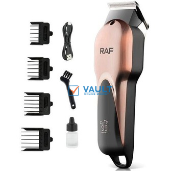 RAF Powerful Hair Clipper Professional Hair Trimmer For Men Electric Adjustable Hair Cutting Machine Rechargeable