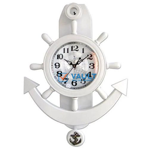 Home Metal Wall Decor, Wall Clock for Living Room Decor, Wall Clock, Creativity Silent Decorative Wall Clock- Multicolor