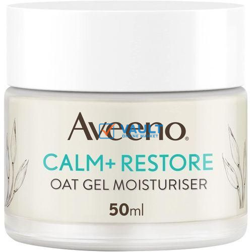 Aveeno Face Calm+Restore Oat Gel Moisturiser, 50ml