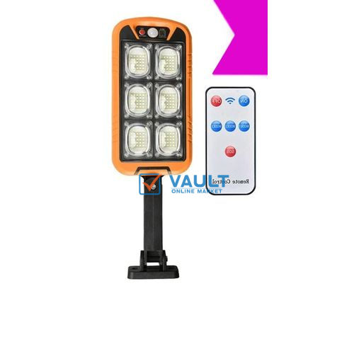 150W Wall Mounted Solar Sensor Light - Orange, Blue