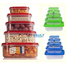 5Pcs Food Storage Set - Clear