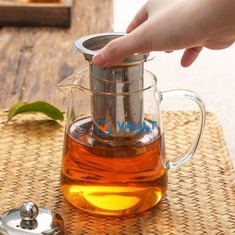 350ml Glass Kettle Teapot With Strainer Filter Infuser