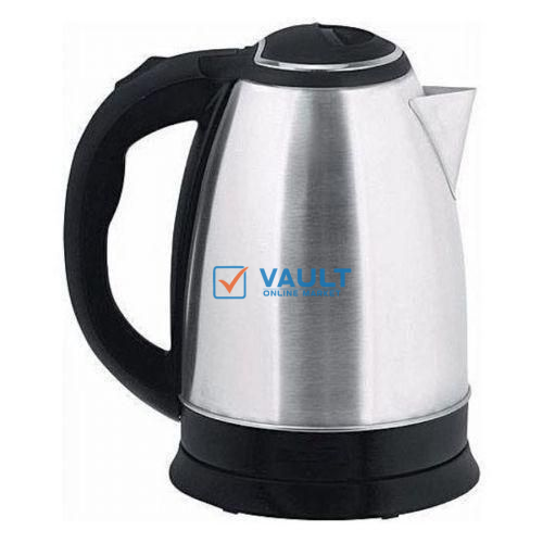 Electric Kettle 2 Litres -Black/ Silver