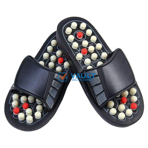 42-43 Reflexology Silicone Acupressure Slippers, Massage Slippers