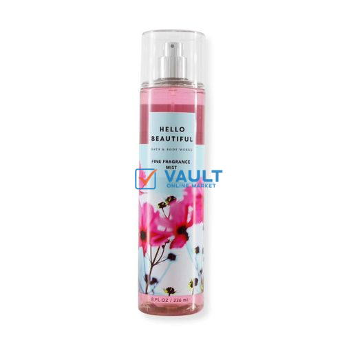 Bath & Body Works Hello Beautiful Body Mist- 236Ml/ 8 oz