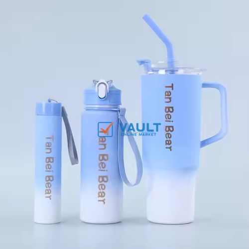 3 In 1 Extra Large Water Bottle Set