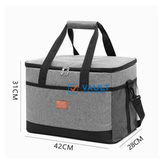Insulated 2-Layer Lunch Box Bag