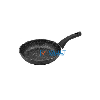 28Cm Non-Stick, Anti-Scratch Frying Pans, Cool Touch Handles For Induction, Electric And Gas Hobs- Black.