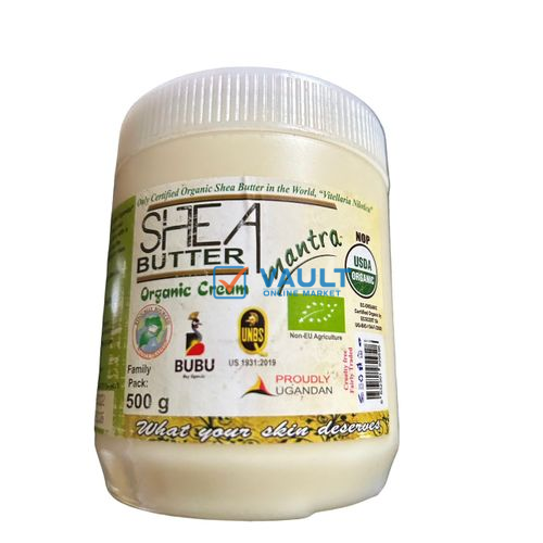 Shea Butter Organic Cream-500g