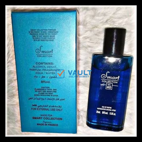 Smart Collection, Cool Water Perfume for Men. 25ml