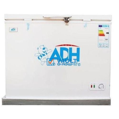 ADH 350 Liters Defrost Chest Deep Freezer (Sliding Door)- White