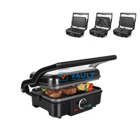 Sonifer 3 In 1 Waffle Maker Sandwich Barbecue Electric Baking Pan Toaster