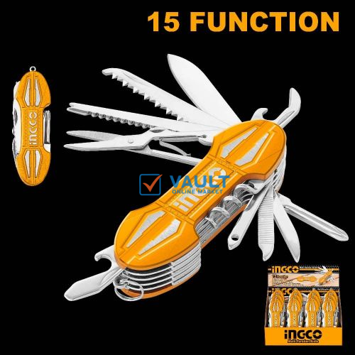 INGCO Multi-function Knife - Orange / Silver