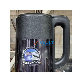 Hoffmans Stainless Steel 2.5l Water Electric Kettle Automatic Large Capacity Multi-Function Electric Kettle Overheating Protection Milk Boiler Pot Heater, Tea Maker Auto Shut-Off, Boil-Dry Protection,