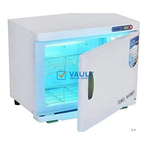 2-IN-1 23L Hot Heat Towel Warmer UV Sterilizer Cabinet Spa Beauty Salon