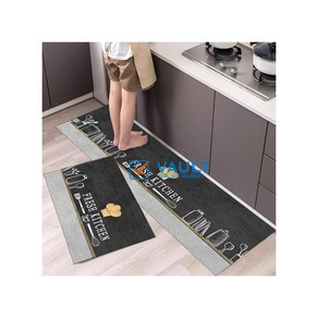 Kitchen Floor Mat Household Carpet Door Mat Home Decor- Multi-colour.