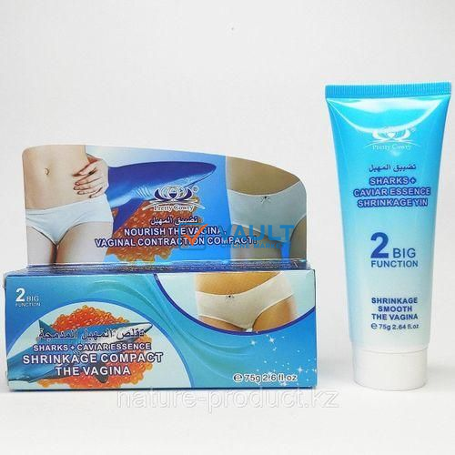 Pretty Cowry Shrinkage Compact The Vagina Cream For Vagina Super Tightening And Lubricating 75g - Blue
