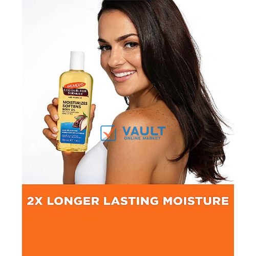 Cocoa Butter Formula Moisturizes Softens Body Oil