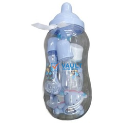 Big Boss 13-in-1 Milk Baby Feeding Bottle Gift Set -Blue.