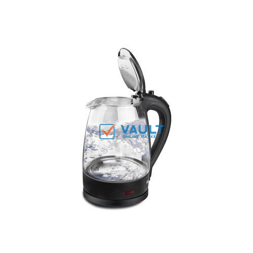 Dsp 1.8 Litres Electric Glass Water Kettle - Black