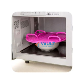 Multifunctional Microwave Placement Rack - Pink