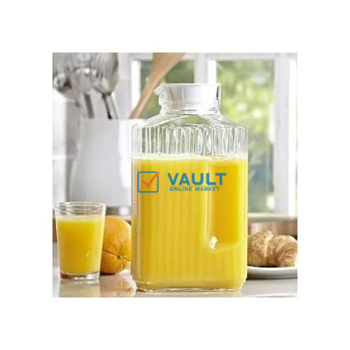 Luminarc Quadro 2-Liter Glass Pitcher with Lid