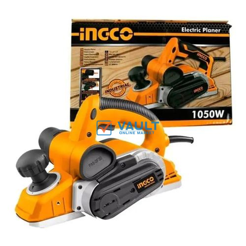 INGCO 16000Rpm Electric Planer 1050W Pl10508 - Orange