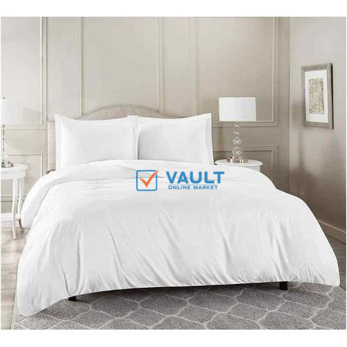 Grace Foam 5*6 High Quality Pure White Soft Cotton Duvet/ Comforter