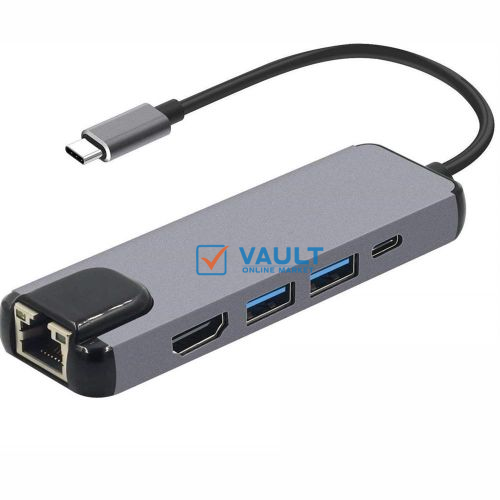 5 in 1 Type-C to HDMI Multifunctional Adapter Hub