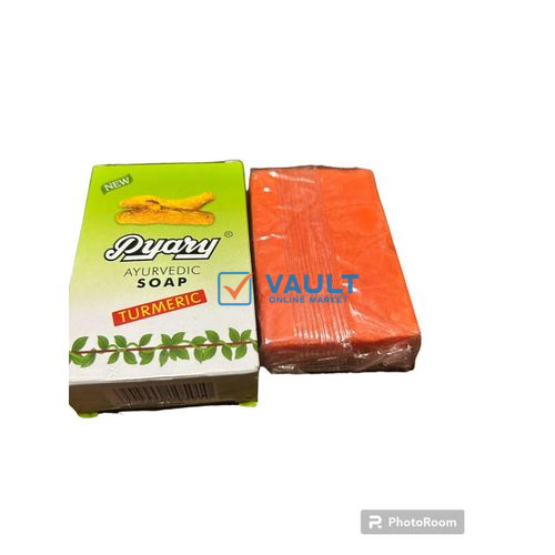 Pyary Ayurvedic Tumeric Indian Soap Anti Pimple Anti Scar Soap
