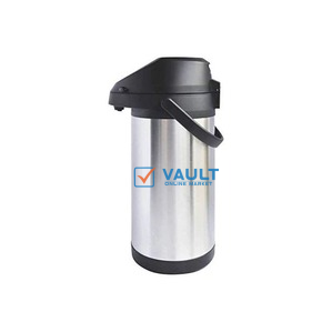 HTH 5L Durable Heat Preservation Insulation Thermal Jug Vacuum Flask For Home Kitchen Use- Silver