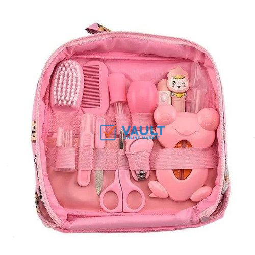 Baby Healthcare and Grooming Kit including Thermometer, Feeder, Nasal Aspirator, Finger, Toothbrush