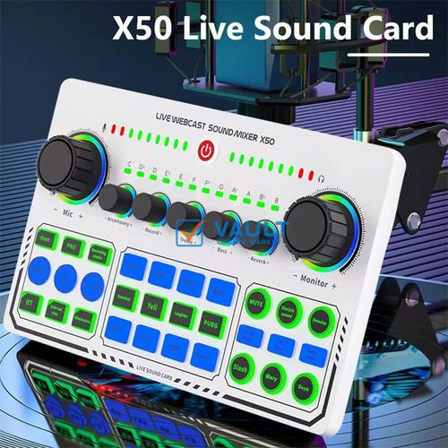 X50 Professional Recording Studio Sound Card