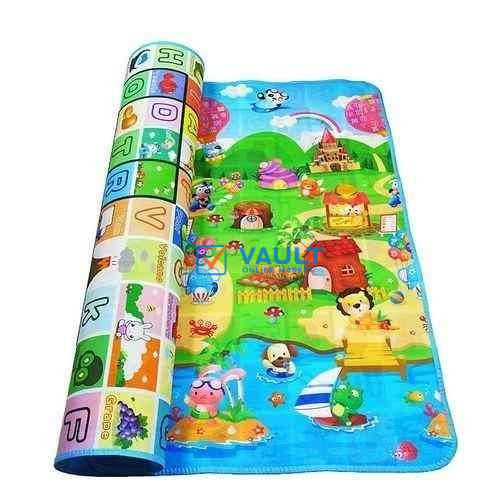3*6 Kids Soft Mats babies Mat- Multicolored 3*6 (Design May Vary)