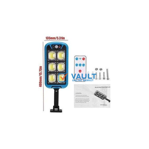 150W Wall Mounted Solar Sensor Light - Orange Blue Colours May Vary