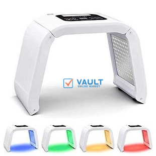Modern Aesthetics 7 Color PDT LED Face Mask Light Therapy Device Skin Tightening Machine Skin Rejuvenation Photon Device For Face Black Spot -Multicolor