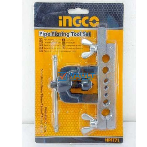 INGCO Pipe Flaring Tool Set - Silver,Black