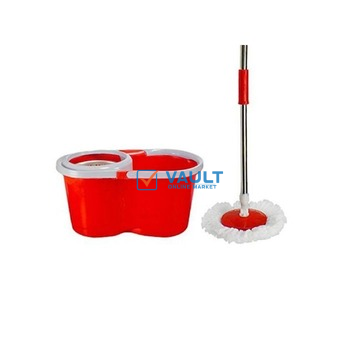 360 Spin Magic Mop With Bucket - Multicolor