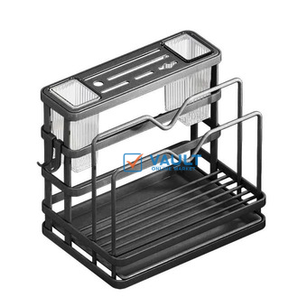 Kitchen Desktop Storage Rack Knife Block Cutting Board Chopper Holder with Rack Knife Block Cutting Board Organizer Cutlery Organizer in Drawer Knife Storage Cutting Board Holder Cutlery Organizer